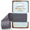 Nortexx Iron On Repair Tape-Dark Grey, 100% Cotton, 14 x