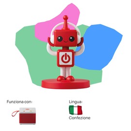 FABA FFR50002 FABAME Sound Figure ME Red Create Your Own Story