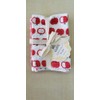 Lep 274644 Apple Dish Cloth, 2 Pieces, Red, 11.8 x 11.8 inches (30 x 30 cm), 100% Cotton, Gift, Gift, Birthday, Stylish, Cute, Waffle Fabric