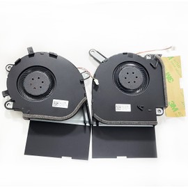 CPU+GPU Cooling Fan Replacement for ASUS ROG Strix G531 G531G G531GT G531GU G531GD G531GV G531GW G512LV G532LWS G731 G731G G731GV G731GW Series DFSCK22115181L FMMU DFSDK22105182L FMMT DC12V
