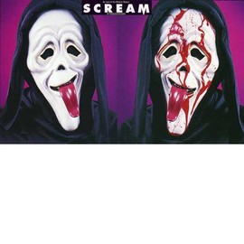 Bleeding Ghost Face Whassup Mask Adult