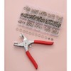 Universal snap button, magic snap button, home repair snap pliers, button pliers / 만능똑딱이 요술똑딱이 가정수선 스냅펜치 단추펜치