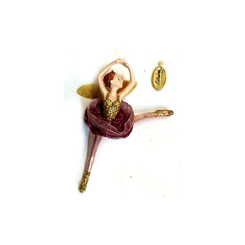Katherine's Collection Dance Ornament 5 inches (Gold)
