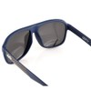 13Fifty Madison Polarized Retro Men's Plastic Sunglasses- Compare to Aviator(Navy)