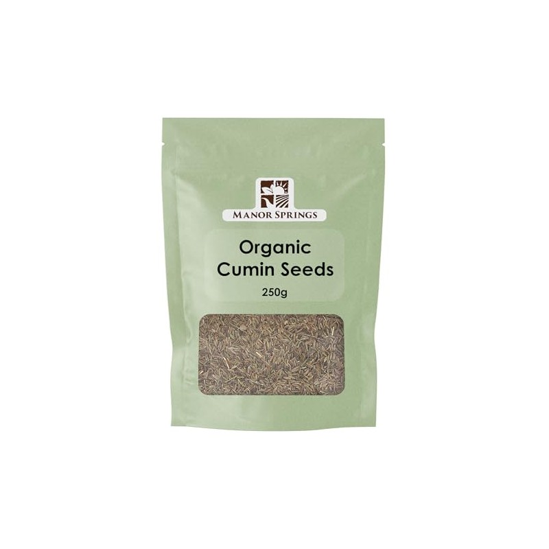 Organic Cumin Seeds 250g by Manor Springs Organic