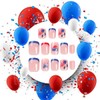 Independence Day Press on Nails 4th of July Fake Nails
