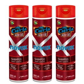 NOVEX Shampoo (300ml)- 3 Pack (Movie Star)