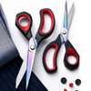 LIVINGO 8.7 inches (22 cm) Scissors, Cloth Scissors, Forged Stainless