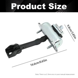 Hoypeyfiy 2Pcs BK21V23500AJ Front Right and Left Door Limiter Hinge Replacement for Ford Tourneo Transit Custom 2012 Onwards Replaces 1920125 1870424 BK21V23500AK BK21V23500AH