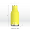 ASOBU Asobu (Lime) Urban Water Bottle Insulated Double Wall Stainless