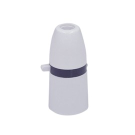 Electrovision White 60 W T1 Switched Pendant Lamp Holder