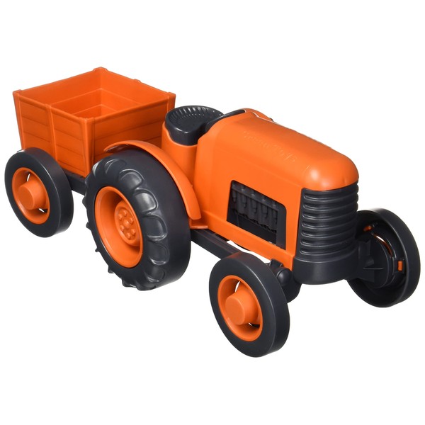 Green Toys Tractor - CB , Orange