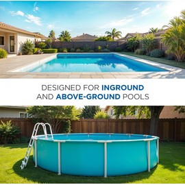 Pool Opening Kit - Pool Starter Kit for Inground Pool & Above Ground Pool Chemical Starter Kit to Open Your Pool - AquaDoc Pool Start Up Chemical Kit Designed for 15000 to 20000 Gallon Pool