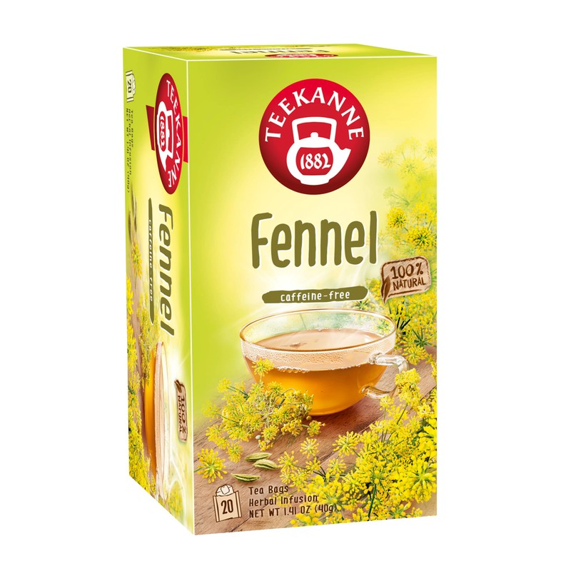 Teekanee Fennel Natural Herbal Infusion Tea 20 Teabags