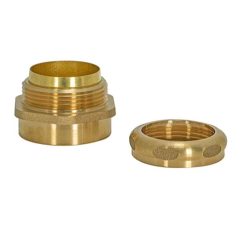 EZ-FLO Heavy-Duty Female Trap Adapter with Slip-Joint Nut and Compression