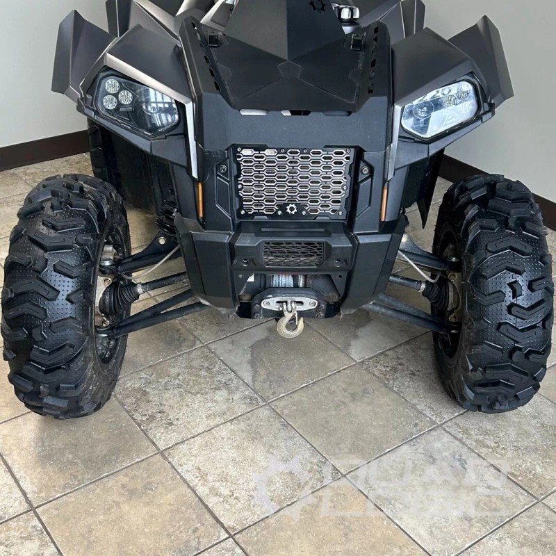 Quad Logic Polaris Scrambler 850 1000 (2014-2024) Aluminum Front Grille