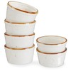 ONEMORE 12 oz Ramekins Oven Safe - Set of 6