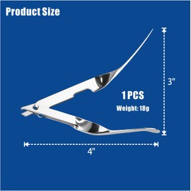 Skin Staple Remover Tool - Surgical Grade Stainless Steel Staple Extractor for Veterinary and Wound Care (1)