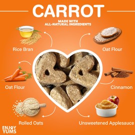 Enjoy Yums Dog Treats (Carrot)