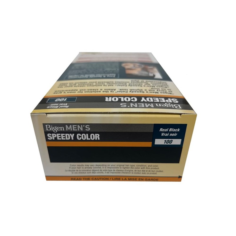 Bigen Men’s Speedy Color 100 Real Black - 3 Pack