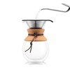 Bodum 34oz Pour Over Coffee Maker, High-Heat Borosilicate Glass with