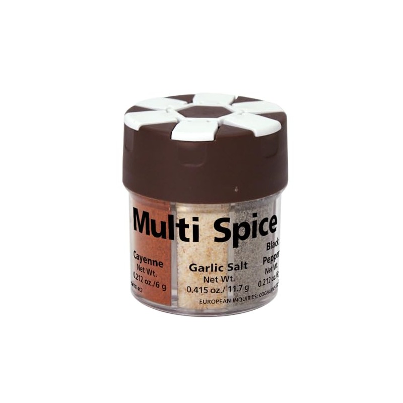 Coghlan's Multi-Spice Shaker – Compact and Portable Seasoning Container with