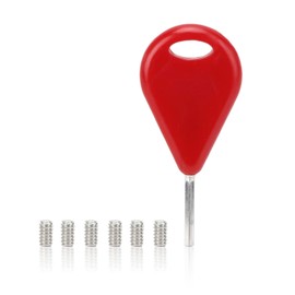 Surf Fin Key, FCS Surfboard Fin Key with Grub Screws Surfing Surf Board Spare Parts Accessories
