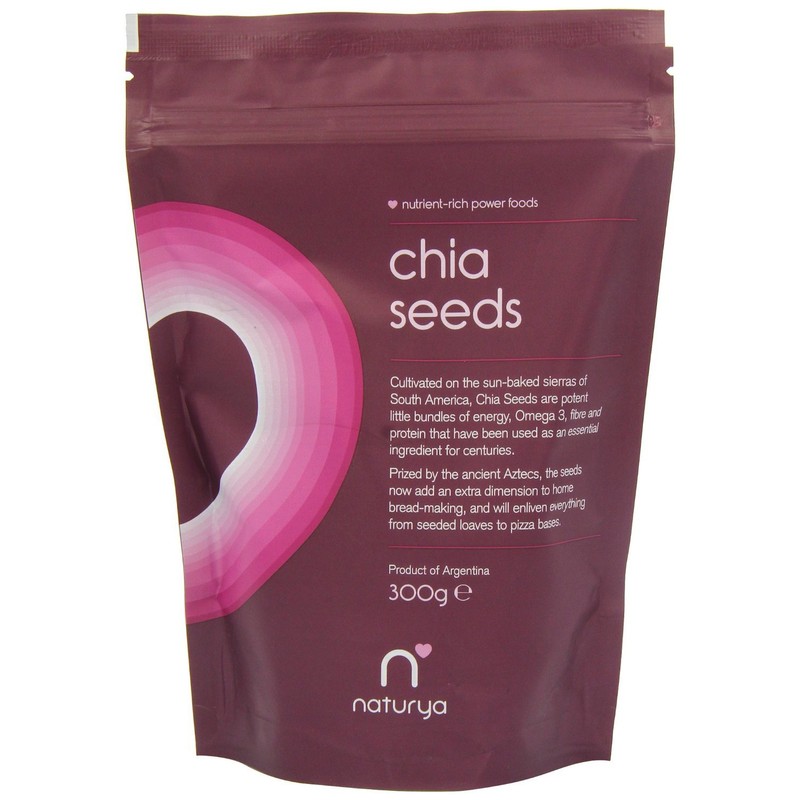 3 Pack x Natural Chia Seeds (300g) - Naturya