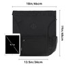 WANDF Drawstring Backpack Sports Gym Bag with Shoes Compartment, Water-Resistant