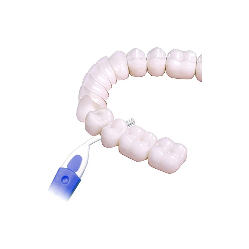 Denti-Brush Interproximal - 0.4mm Pink - 6 Brushes Per Pack