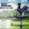 Weathervane - Robust Metal Wind Vane for Weather Forecast -