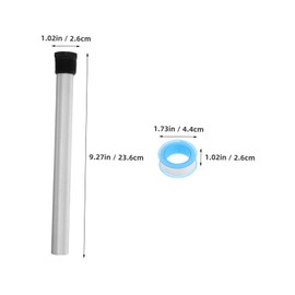 ULTECHNOVO 2pcs Magnesium Anode Rods for Rv Water Heater Npt Compatible Camper Water Tank Parts Scale Buildup Prevention Durable Magnesium for Outdoor Use