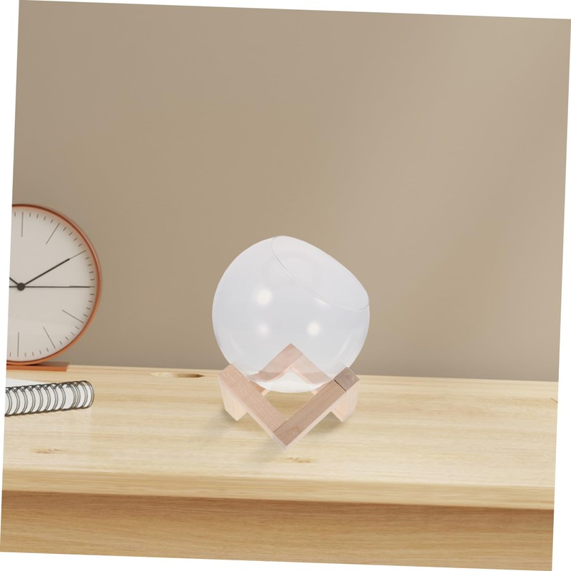 Mipcase Glass Terrarium Plant Holder Bubble Planter for Succulents and