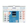 Finocam - Calendar Wall Colour Large Numbers 2025 Month View