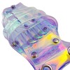 GLASS FROG Glossy Mermaid Sparkle Scissor Case, 7 Inserts, Hairdresser,