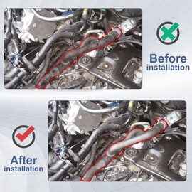 COOL STAR HVAC Heater Hose Compatible with Ford Escape 1.6L L4-Gas 2013-2016 Heater Water Hose Replace CV6Z-18472-AB CV6Z-18472-F CV6Z-18472-S