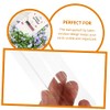 50 Pcs tarjetero para tarjetas de presentacion id holder porta