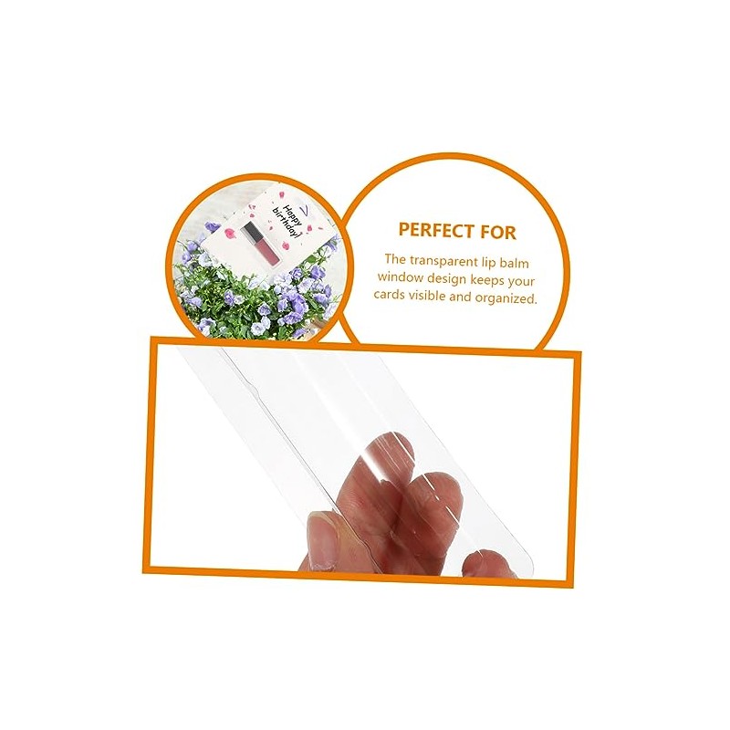 50 Pcs tarjetero para tarjetas de presentacion id holder porta