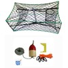 KUFA Galvanized Foldable Crab Trap & Accessory Kit (100' Lead
