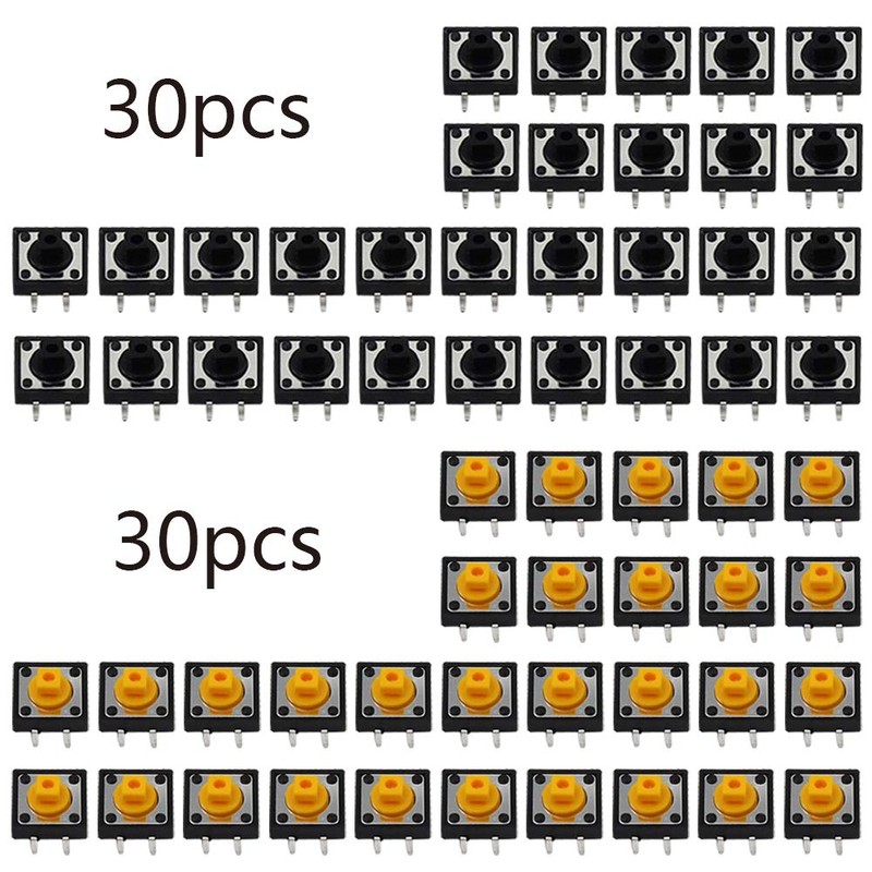 YIXISI 120 Pieces (12 x 12 x 7.3 mm) Pieces