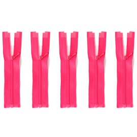 Small Doll Clothes Zippers 5 Pieces 3.9 inches (10 cm) Open Zipper Doll Clothes Accessories DIY Craft Accessories 6
