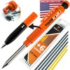 THORVALD New 2-in-1 Carpenter Pencils with Finger Grip for Carpenter