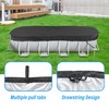 Neuradical 12×18 Ft Oval Pool Covers for Above Ground Pools,