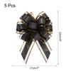 TOP-VIGOR 5pcs 7 Inch Large Pull Bow, Gift Wrapping Bows