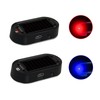 ANKIA 2PCS Solar Power Fake Car Alarm LED Light, Simulated