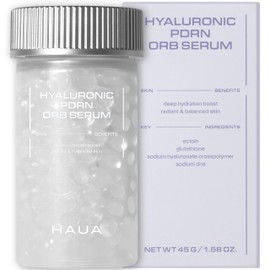 HAUA Hyaluronic PDRN Orb Serum 1.58oz – Dual Layer Orbs Hyaluronic Acid + PDRN | Unit-Dose Capsules for Hygienic & Measured Use | Advanced Skin Repair & 3-Step Hydration | Clinically Tested