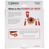 Essential Medical Supply Power of Red Adaptive Scoop Bowl with