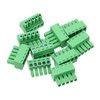sourcing map 10PCS 5-Pin PCB Mount Screw Terminal Block Connectors