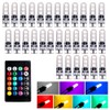 OtpOutopa Car T10 RGB LED Bulb Width Light with Remote