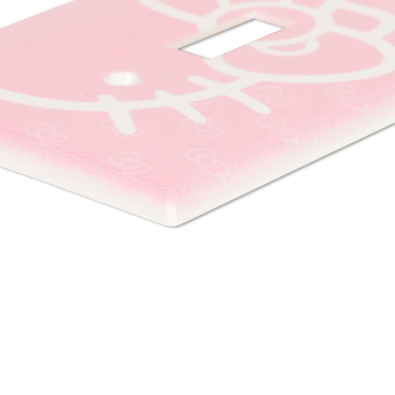 Light Switch Cover - Wall Plate Room Decor Pink Kawaii